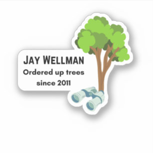 Jay Wellman Pegatina