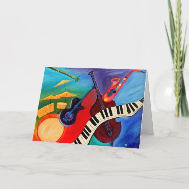 Jazz It Resumen Tarjeta de bienvenida (Anverso)