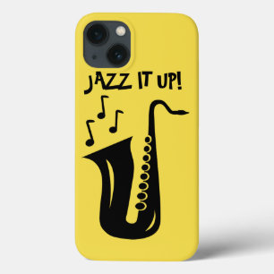 Jazz it up saxofón Iphone 13 funda