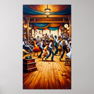 Jazz y Blues en movimiento: arte afroamericano