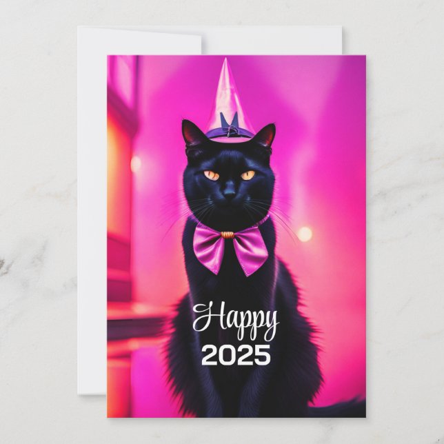 Jazzy Kitty - Feliz 2025 (Anverso)