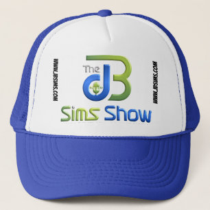 "JB Sims Mostrar Sombrero de Camión de Firma