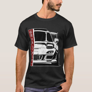 JDM Japón Motorsport tuning car camiseta 90s (1)