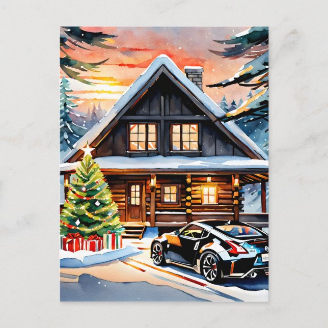 JDM Joyride: Se dobla un feliz saludo de Navidad (Anverso)