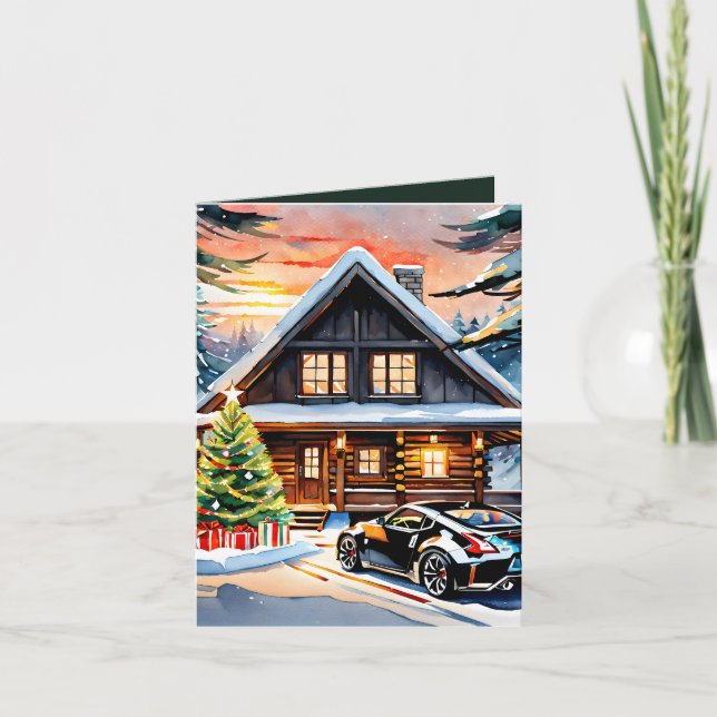 JDM Joyride: Se dobla un feliz saludo de Navidad (Anverso)