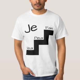 "JE VEUX, PEUX, motivación de la camiseta de FAIS"