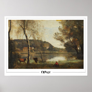 Jean-Baptiste-Camille Corot Arte Fino #285