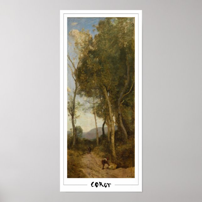 Jean-Baptiste-Camille Corot Poster de Arte #371 (Frente)