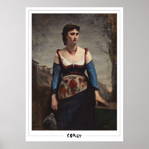 Jean-Baptiste-Camille Corot Poster de Arte #406