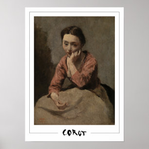 Jean-Baptiste-Camille Corot Zedign cartel de arte
