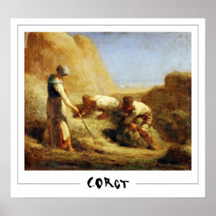 Jean-Baptiste-Camille Corot Zedign cartel de arte
