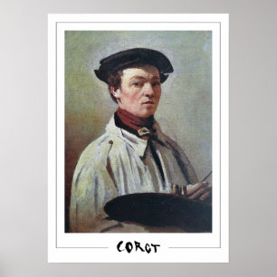 Jean-Baptiste-Camille Corot Zedign cartel de arte 