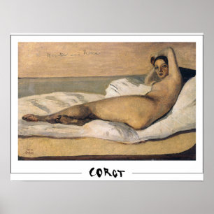 Jean-Baptiste-Camille Corot Zedign cartel de arte
