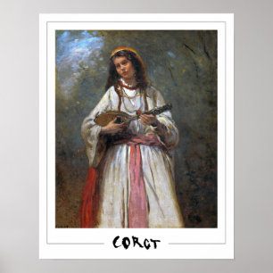 Jean-Baptiste-Camille Corot Zedign cartel de arte