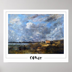 Jean-Baptiste-Camille Corot Zedign Poster de Arte 