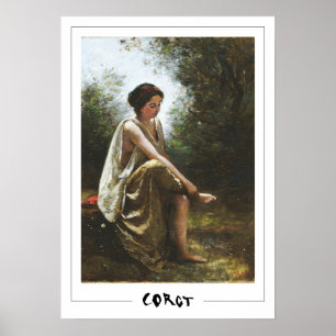 Jean-Baptiste-Camille Corot Zedign Poster de Arte