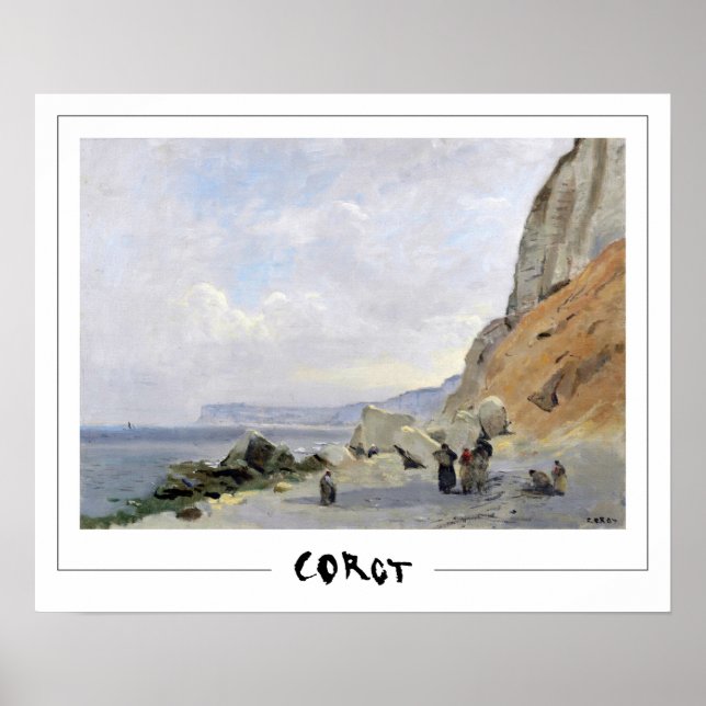Jean-Baptiste-Camille Corot Zedign Poster de Arte  (Frente)