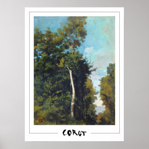 Jean-Baptiste-Camille Corot Zedign Poster de Arte 