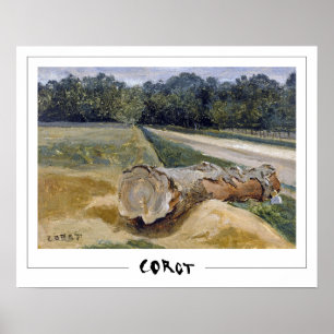 Jean-Baptiste-Camille Corot Zedign Poster de Arte 