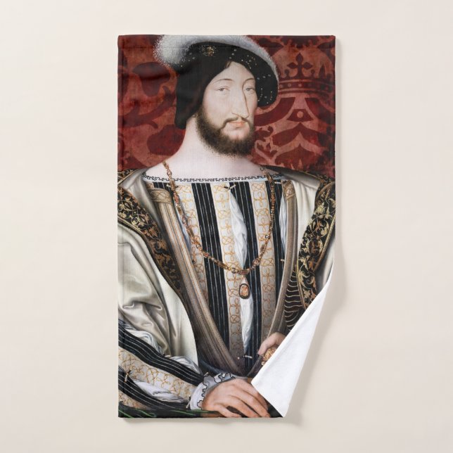 Jean Clouet - Francois I, Rey de Francia (Toalla de mano)