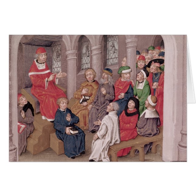 Jean de Gerson que predica la pasión (Anverso (Horizontal))