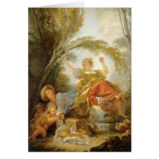 Jean-Honore Fragonard- la oscilación (Frente)