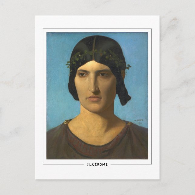 Jean-Léon Gérôme #116 - Postal Bella Artes (Anverso)