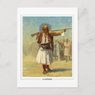 Jean-Léon Gérôme #128 - Tarjeta postal de arte
