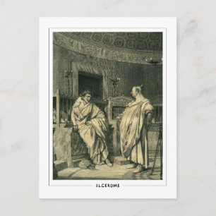 Jean-Léon Gérôme #167 - Tarjeta postal de arte fin