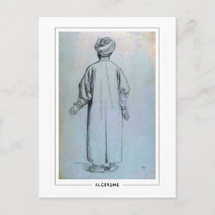 Jean-Léon Gérôme #168 - Tarjeta postal de arte fin