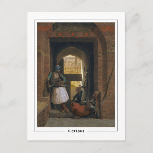 Jean-Léon Gérôme #174 - Tarjeta postal de arte fin