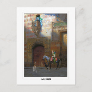 Jean-Léon Gérôme #186 - Tarjeta postal de arte fin