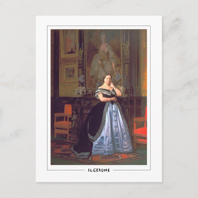 Jean-Léon Gérôme #189 - Postal Bella Artes (Anverso)