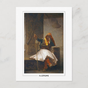 Jean-Léon Gérôme #197 - Tarjeta postal de arte fin