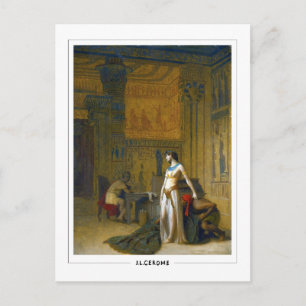 Jean-Léon Gérôme #198 - Tarjeta postal de arte fin