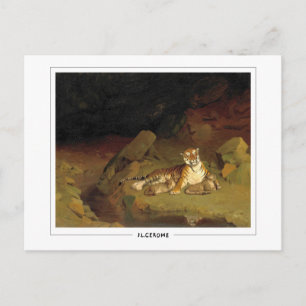 Jean-Léon Gérôme #218 - Tarjeta postal de arte fin