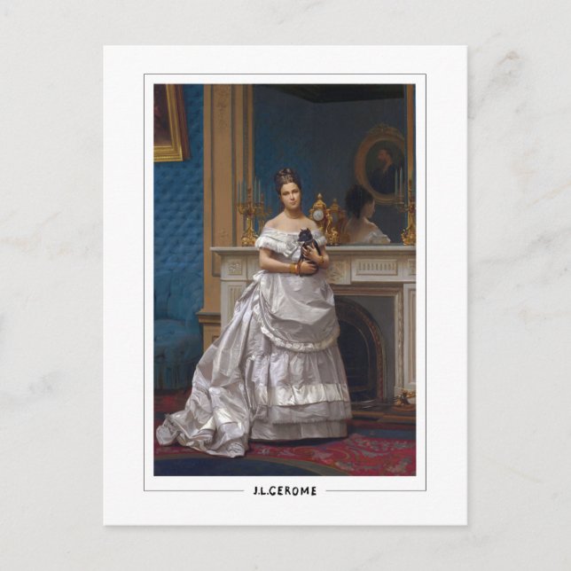 Jean-Léon Gérôme #223 - Postal Bella Artes (Anverso)