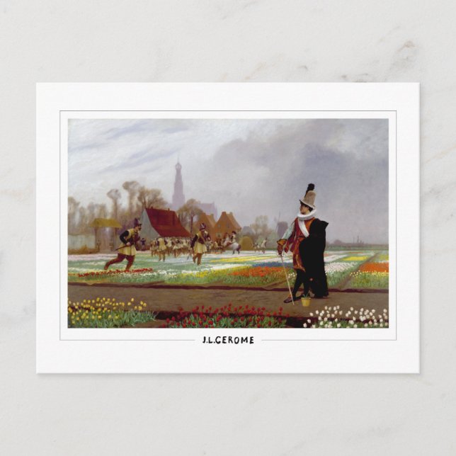 Jean-Léon Gérôme #254 - Tarjeta postal de arte fin (Anverso)