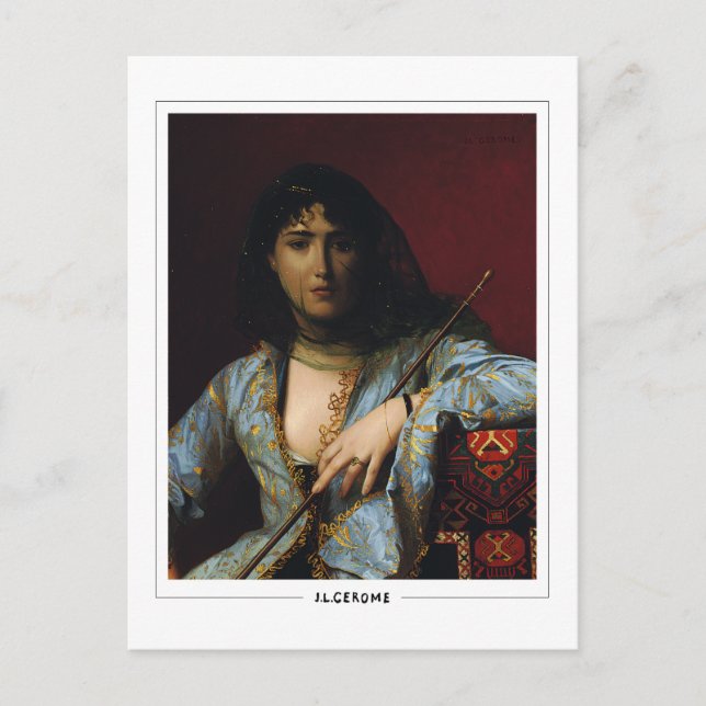 Jean-Léon Gérôme #258 - Tarjeta postal de arte fin (Anverso)