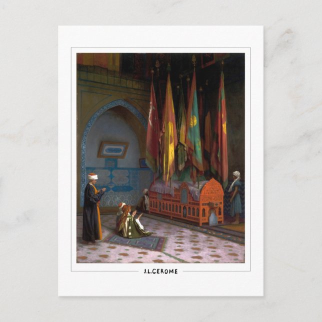 Jean-Léon Gérôme #338 - Postal Bella Artes (Anverso)