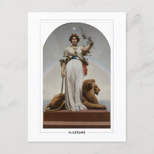 Jean-Léon Gérôme #347 - Postal Bella Artes
