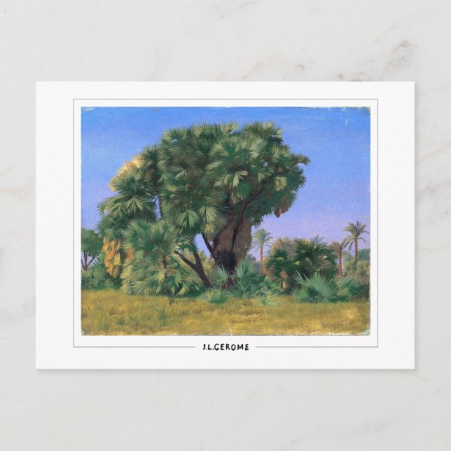 Jean-Léon Gérôme #353 - Postal Bella Artes (Anverso)