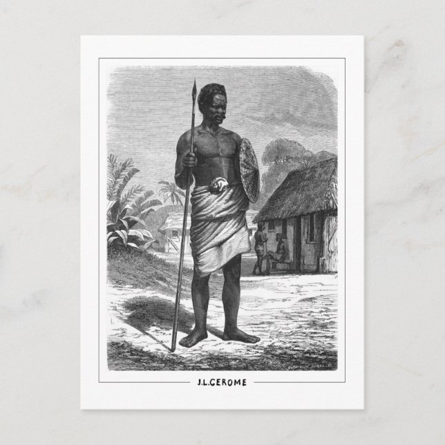 Jean-Léon Gérôme #354 - Postal Bella Artes (Anverso)