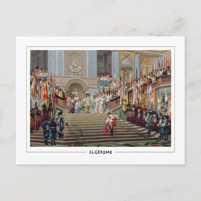 Jean-Léon Gérôme #42 - Postal Bella Artes (Anverso)