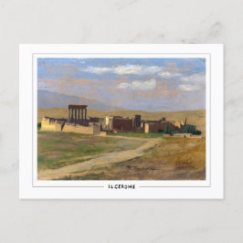 Jean-Léon Gérôme #6 - Postal Bella Artes