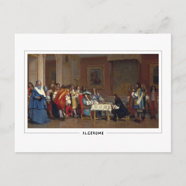Jean-Léon Gérôme #85 - Tarjeta postal de arte fino (Anverso)