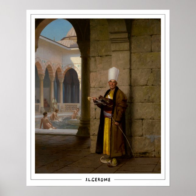 Jean-Léon Gérôme Zedign Poster de Arte #114 (Frente)
