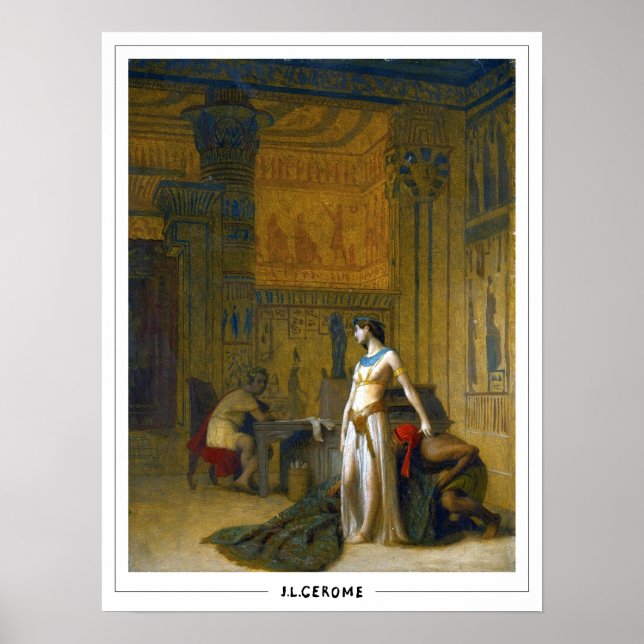Jean-Léon Gérôme Zedign Poster de Arte #198 (Frente)