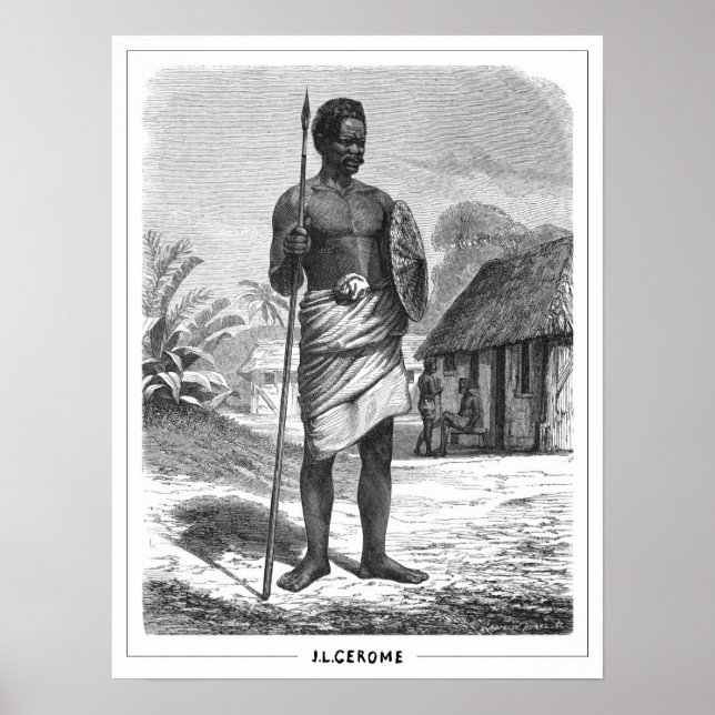 Jean-Léon Gérôme Zedign Poster de Arte #354 (Frente)