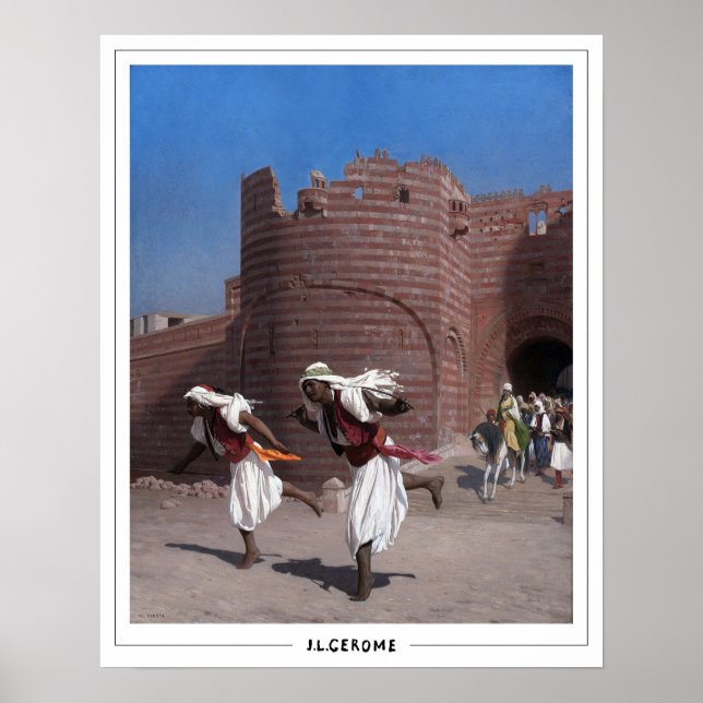 Jean-Léon Gérôme Zedign Poster de Arte #66 (Frente)